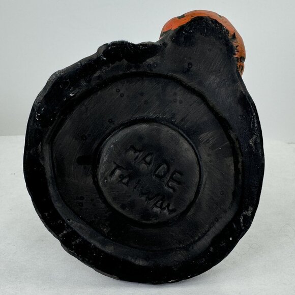 Vintage Halloween Haunted Tree Candle Holder With Skeleton Pumpkin 6.5" Tall - Picture 7 of 16